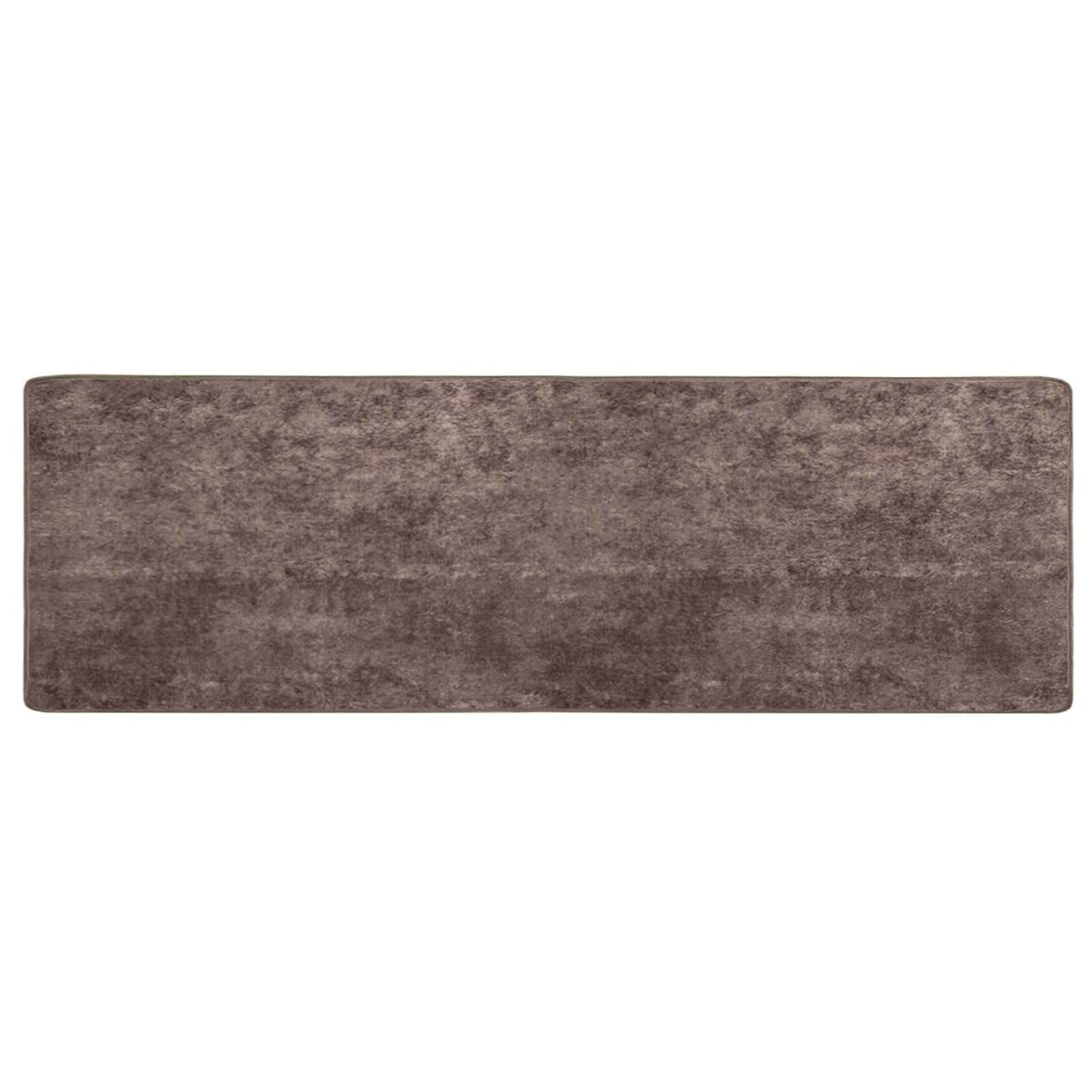 Teppichläufer MARSA Grau 100 x 350 cm Polyester und PVC