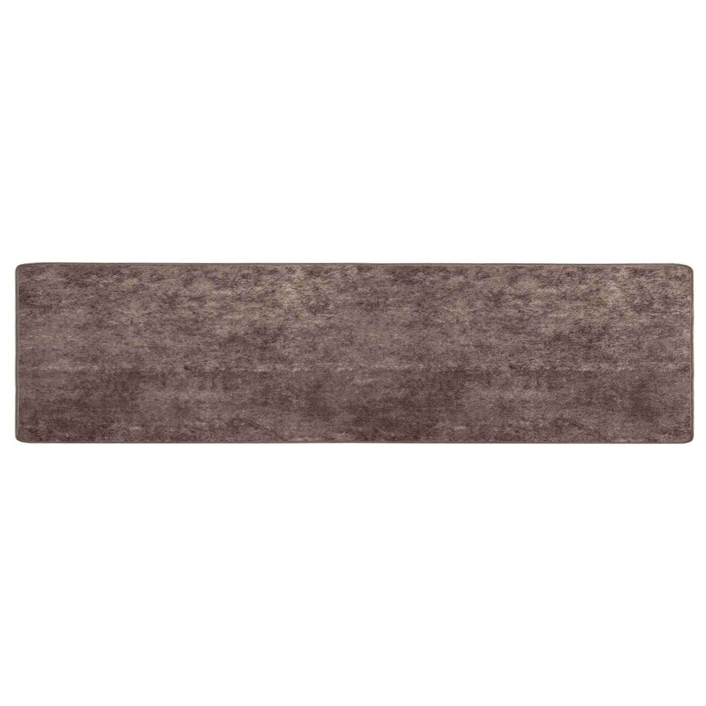 Teppichläufer MARSA Grau 100 x 400 cm Polyester und PVC