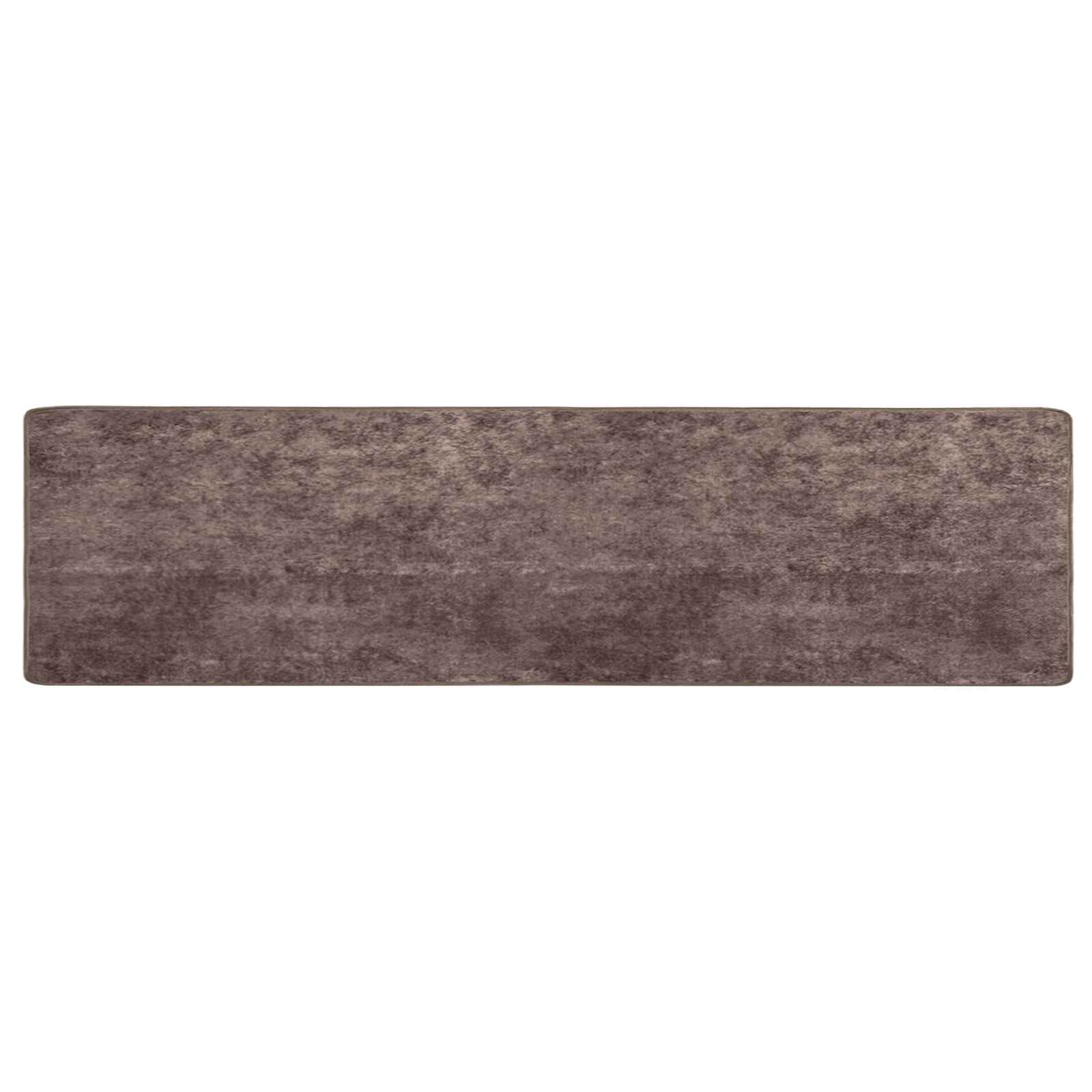 Teppichläufer MARSA Grau 100 x 400 cm Polyester und PVC