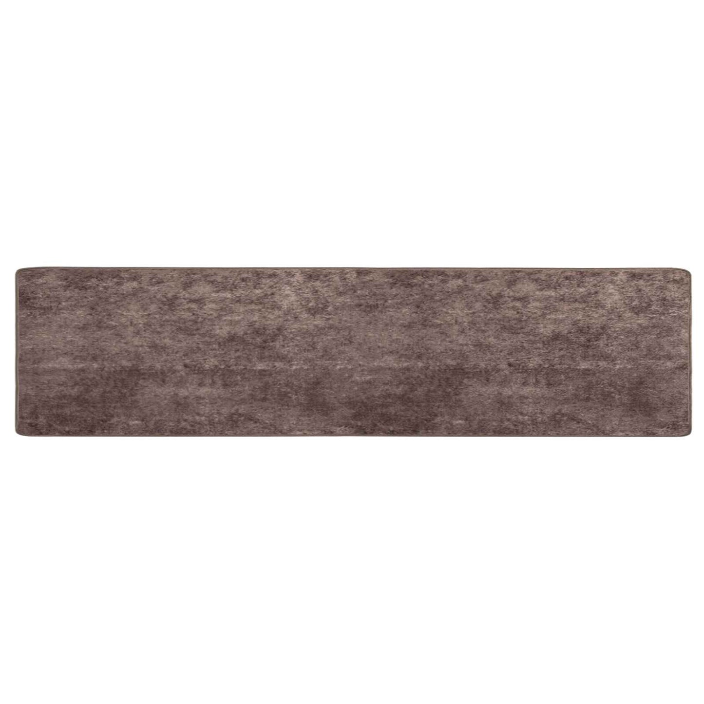 Teppichläufer MARSA Grau 100 x 450 cm Polyester und PVC