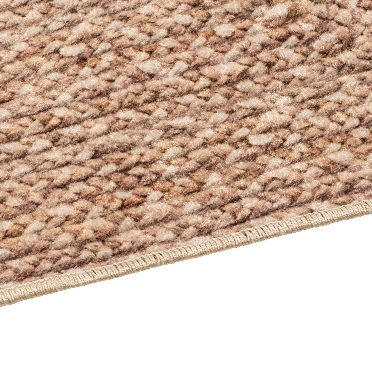 Teppichläufer MARSA Braun 50 x 450 cm Polyester und PVC