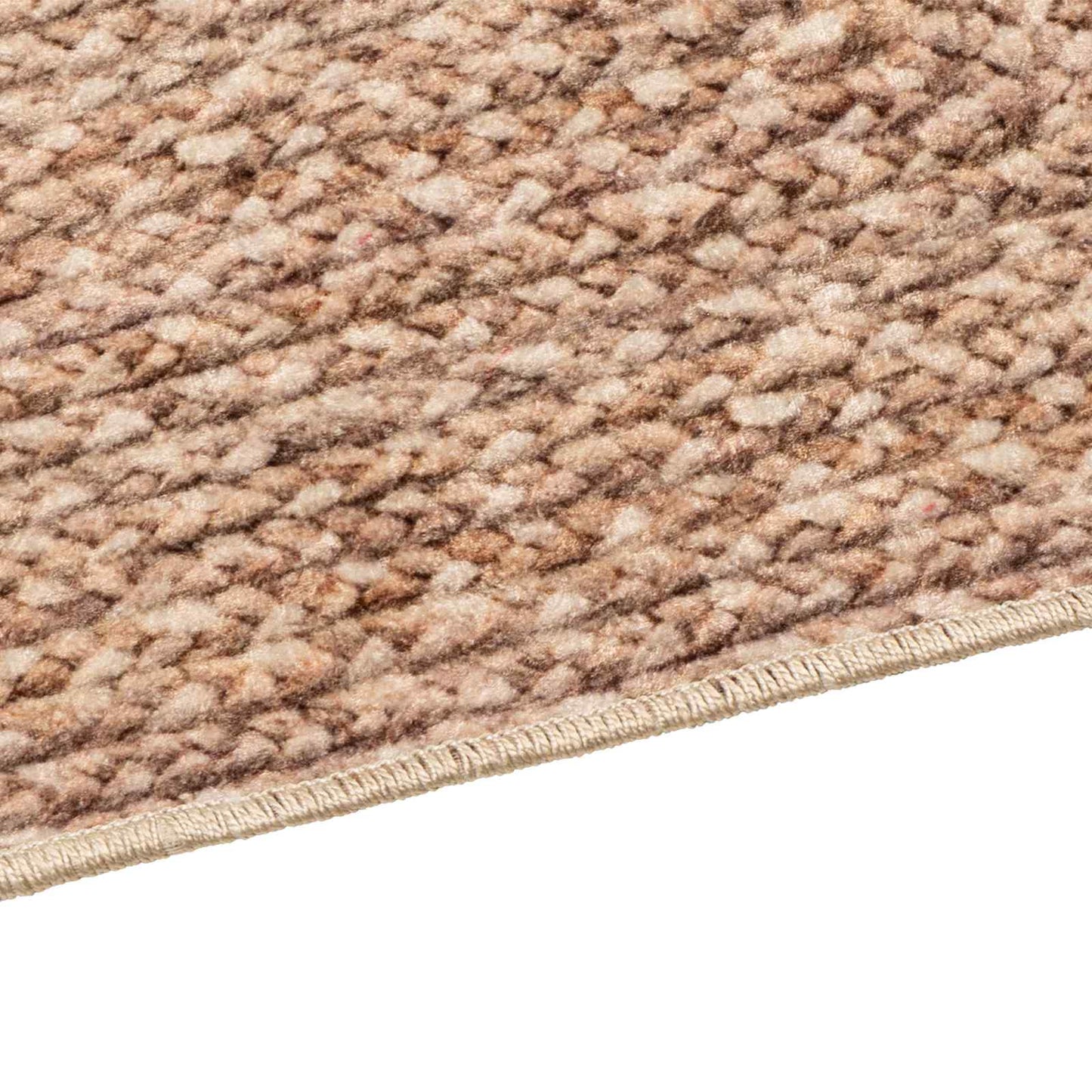 Teppichläufer MARSA Gelb 120 x 170 cm Polyester und PVC