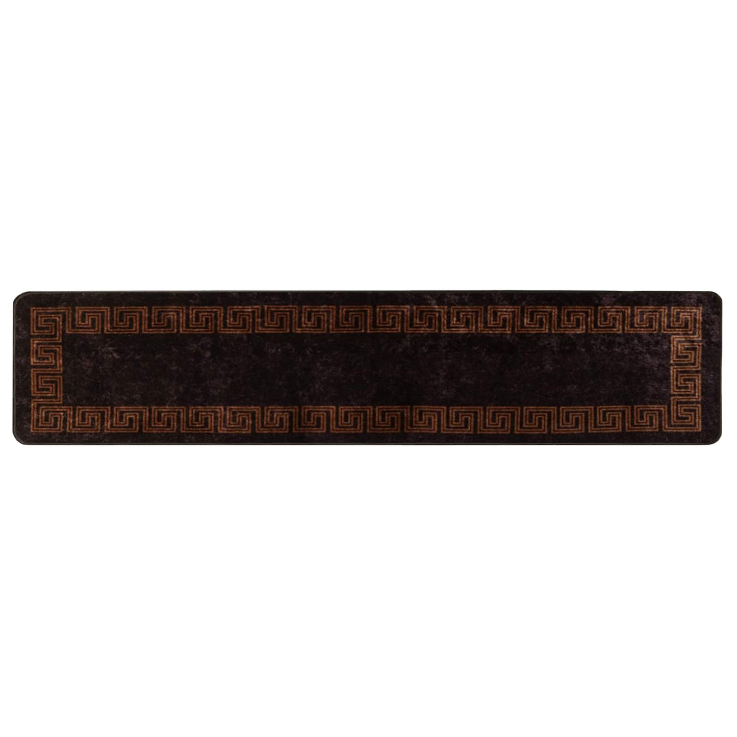 Teppichläufer MARSA Schwarz 50 x 300 cm Polyester und PVC
