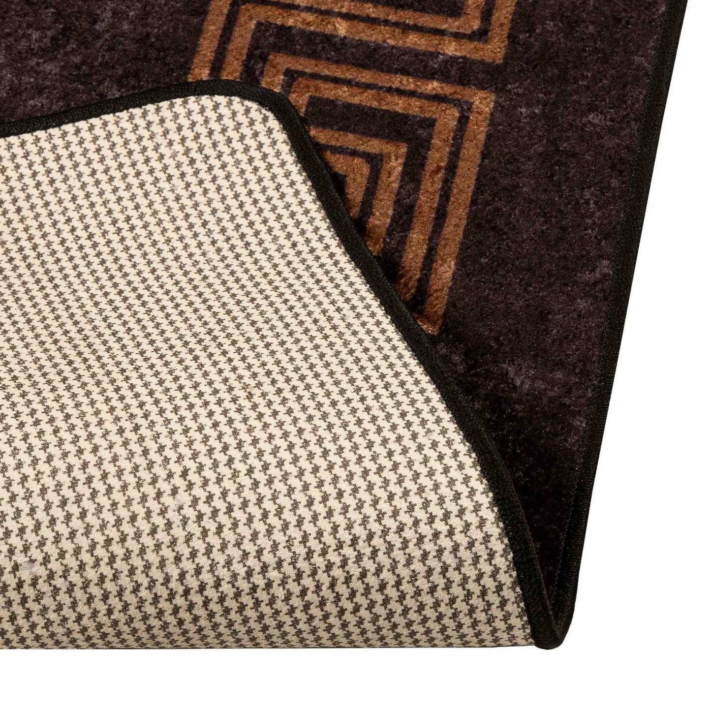 Teppichläufer MARSA Schwarz 50 x 450 cm Polyester und PVC