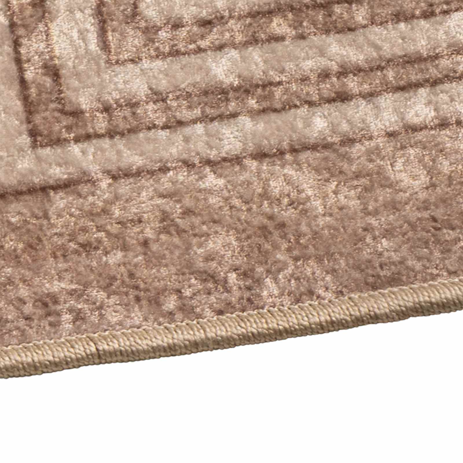 Teppichläufer MARSA Weiß 50 x 150 cm Polyester und PVC