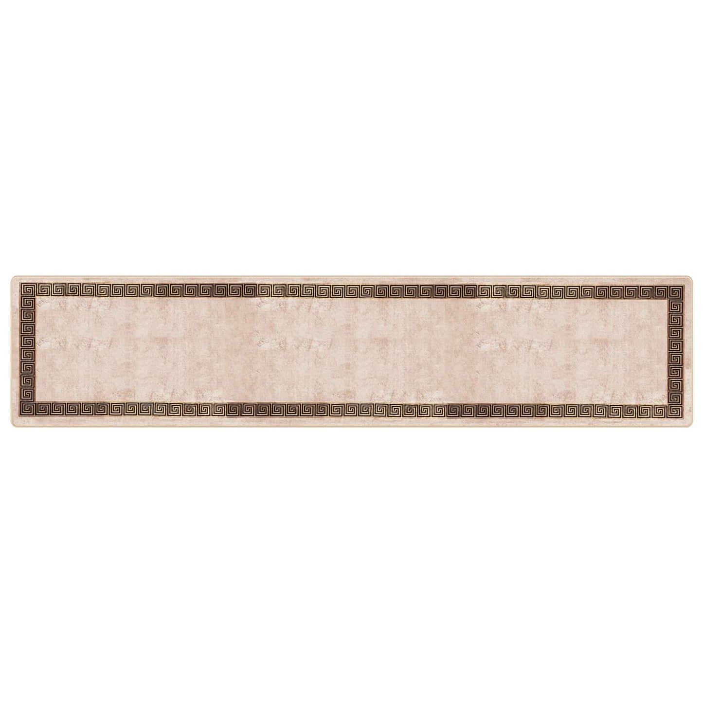 Teppichläufer MARSA Schwarz 100 x 450 cm Polyester und PVC