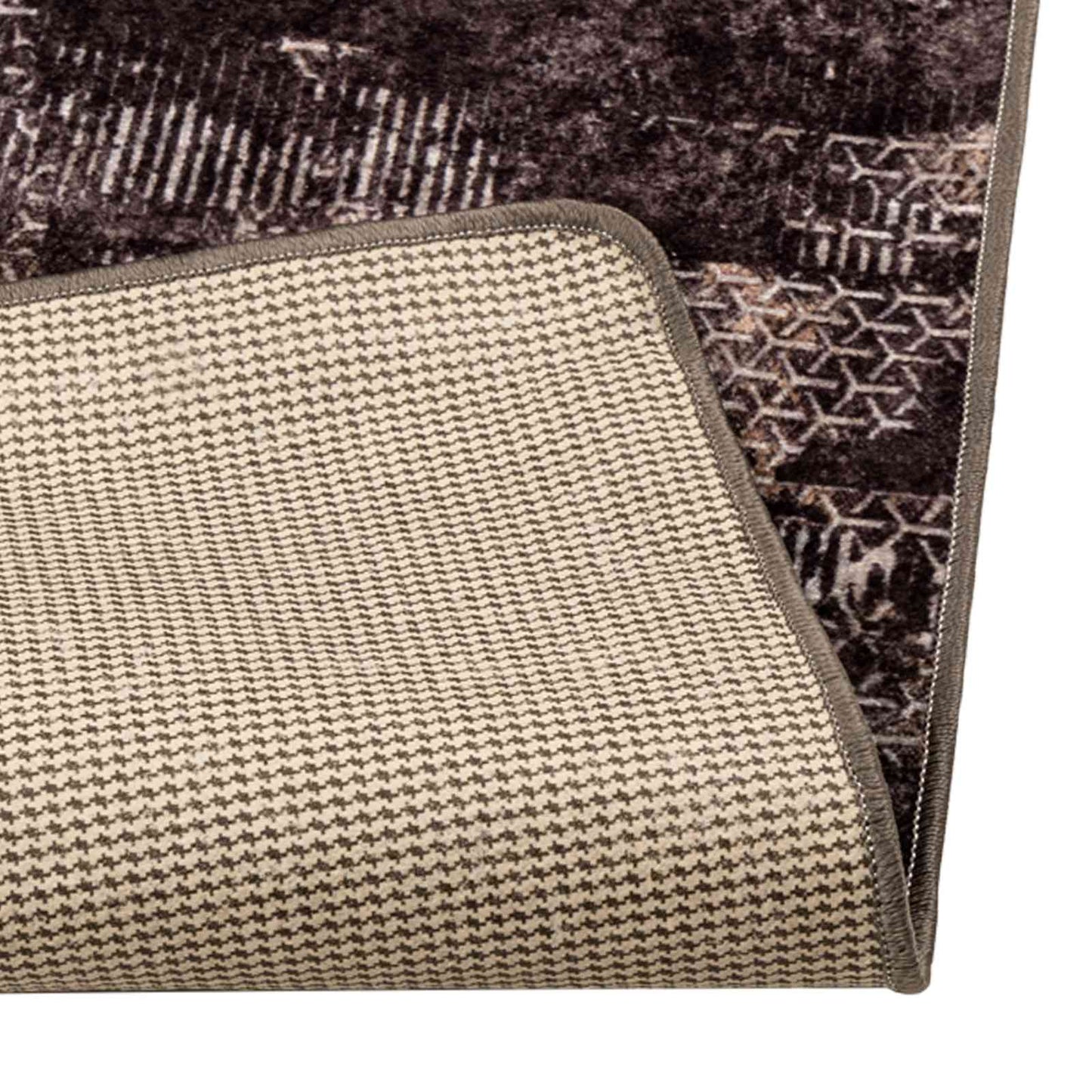 Teppichläufer MARSA Schwarz 50 x 400 cm Polyester und PVC