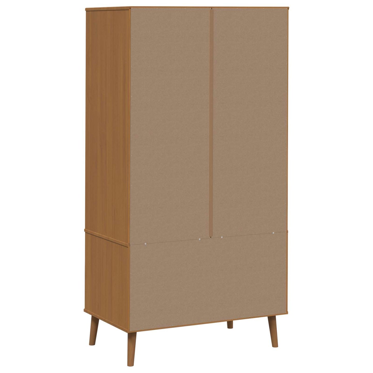 Kleiderschrank MOLDE Karamell 90 x 55 x 175 cm
