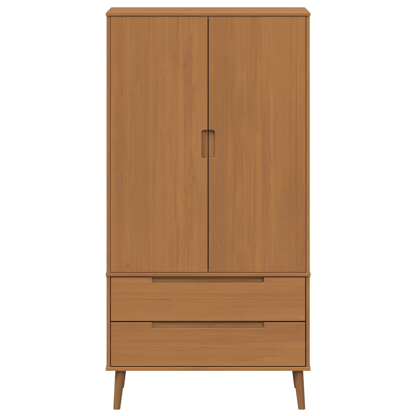 Kleiderschrank MOLDE Karamell 90 x 55 x 175 cm
