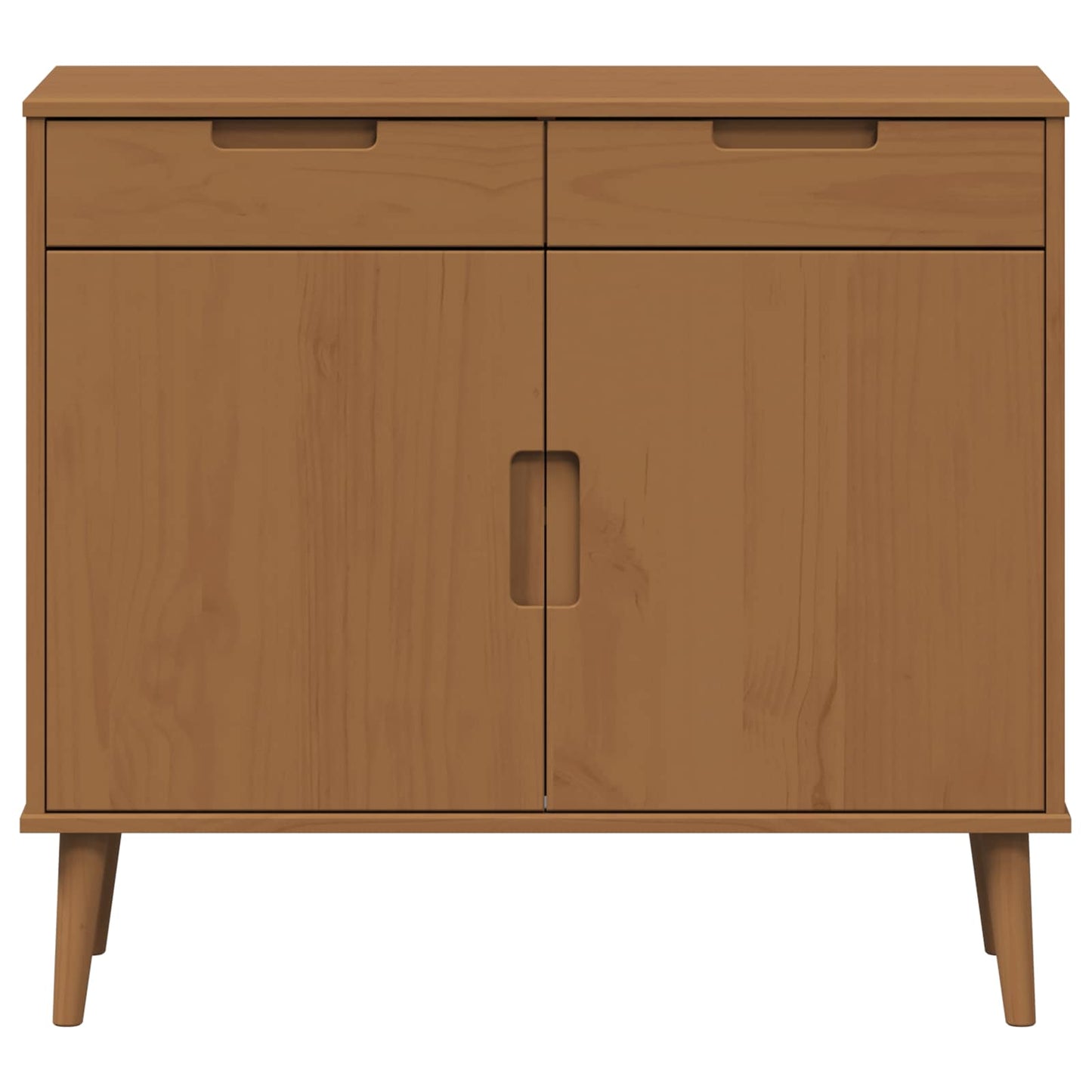 Sideboard MOLDE Karamell 90 x 40 x 80 cm