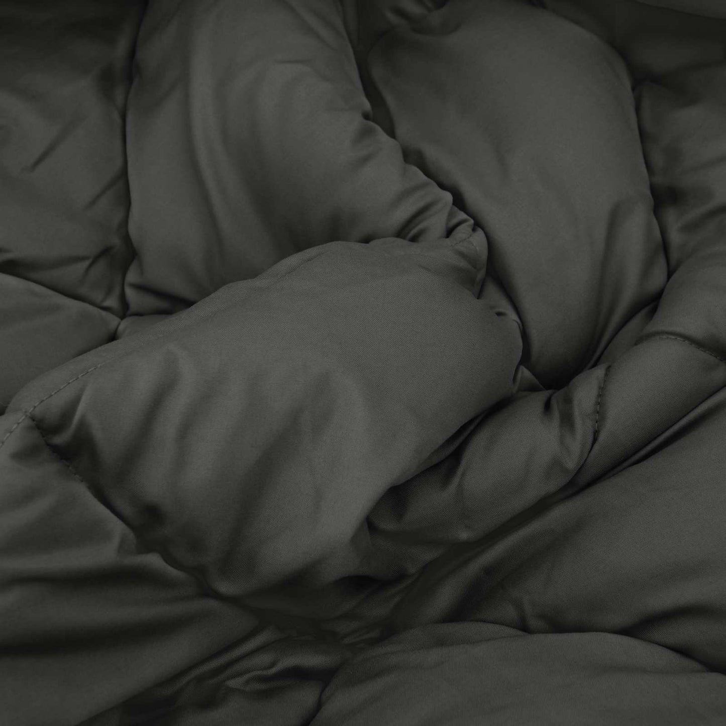 Ganzjahresbettdecke Anthrazit 135 x 200 cm Microfiber