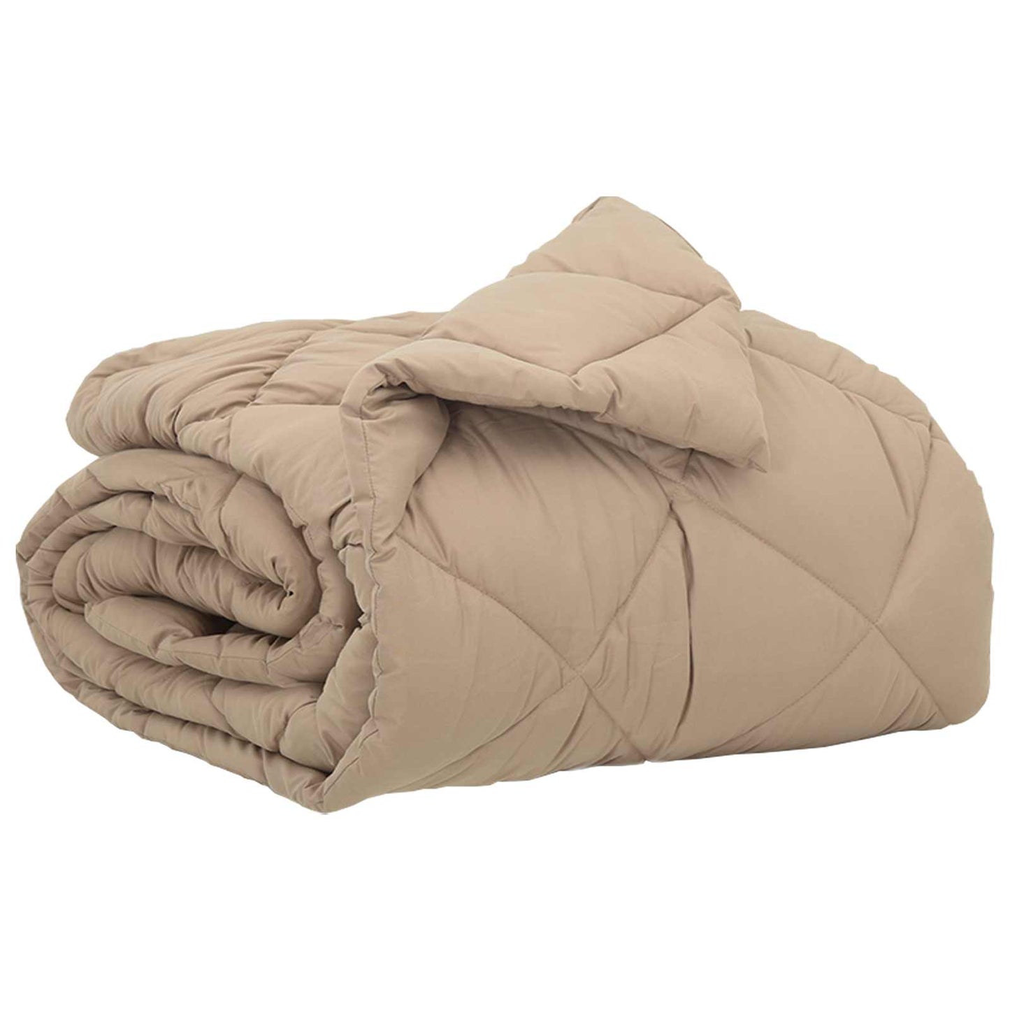 Ganzjahresbettdecke 135 x 200 cm 300 g/m² Taupe
