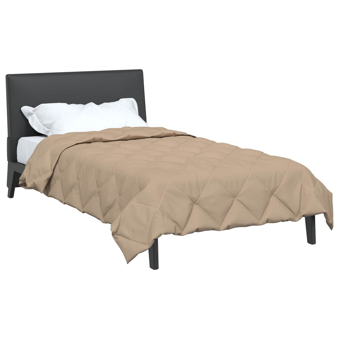 Ganzjahresbettdecke 140 x 200 cm 300 g/m² Taupe