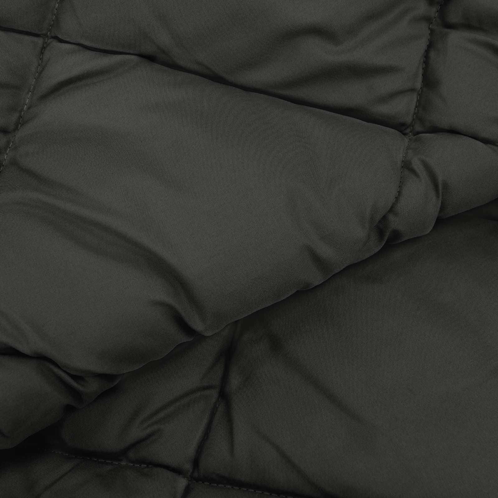 Winterbettdecke 200 x 200 cm 450 g/m² Anthrazit