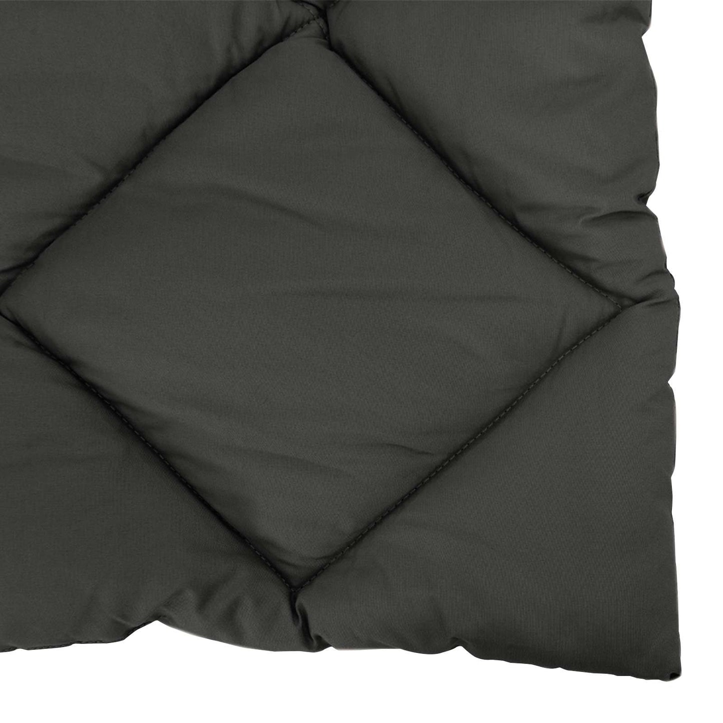Winterbettdecke 155 x 220 cm 450 g/m² Anthrazit