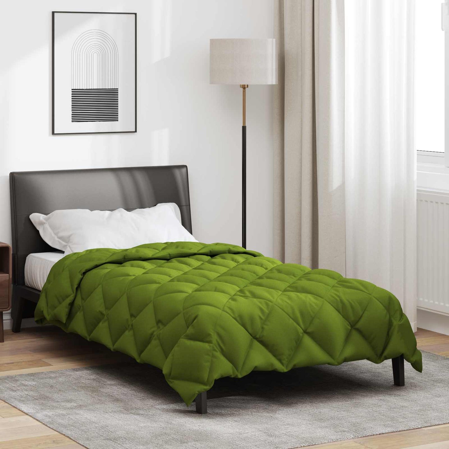 Winterbettdecke 140 x 200 cm 450 g/m² Grün