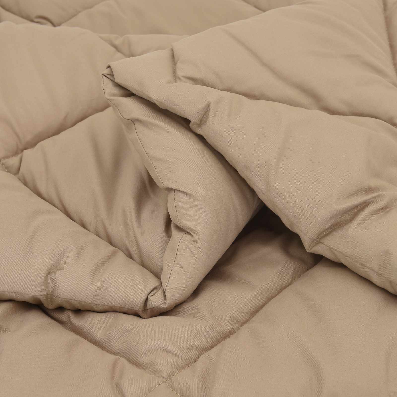 Winterbettdecke 200 x 220 cm 450 g/m² Taupe
