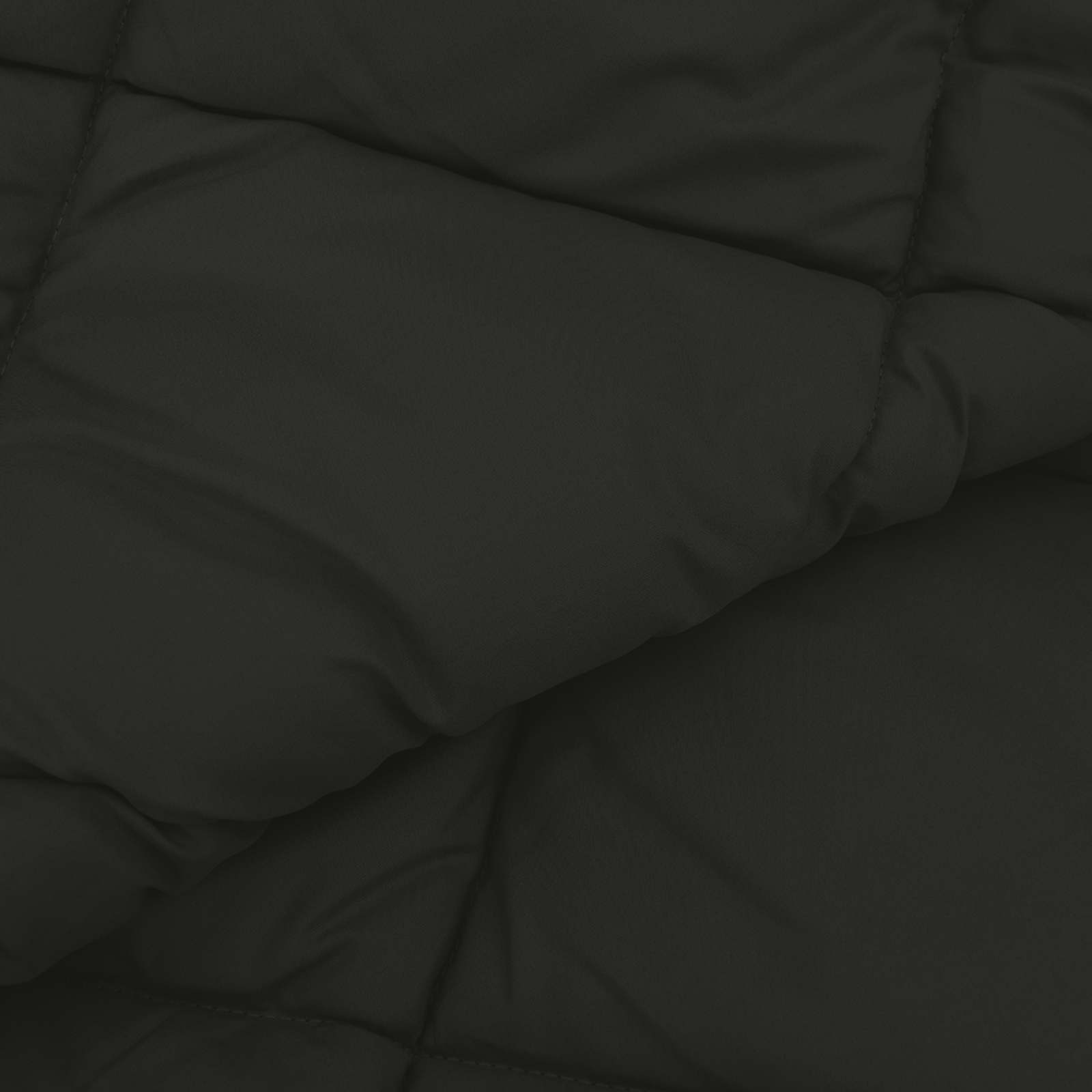 Winterbettdecke 200 x 220 cm 450 g/m² Schwarz