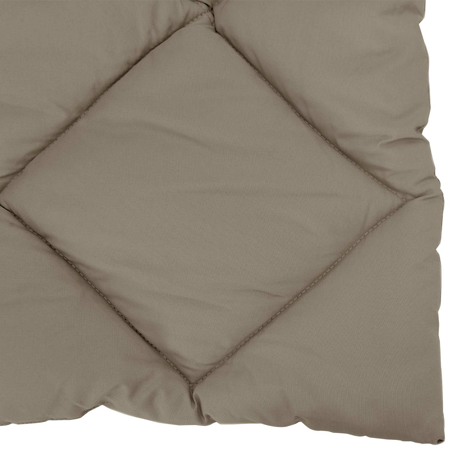 Winterbettdecke 135 x 200 cm 450 g/m² Hellgrau