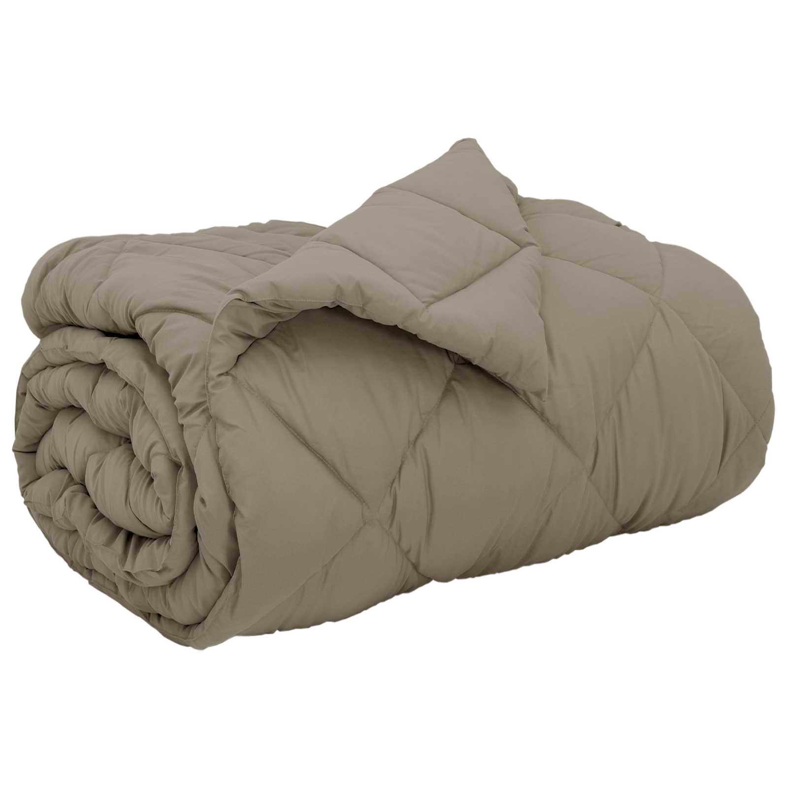 Winterbettdecke 135 x 200 cm 450 g/m² Hellgrau