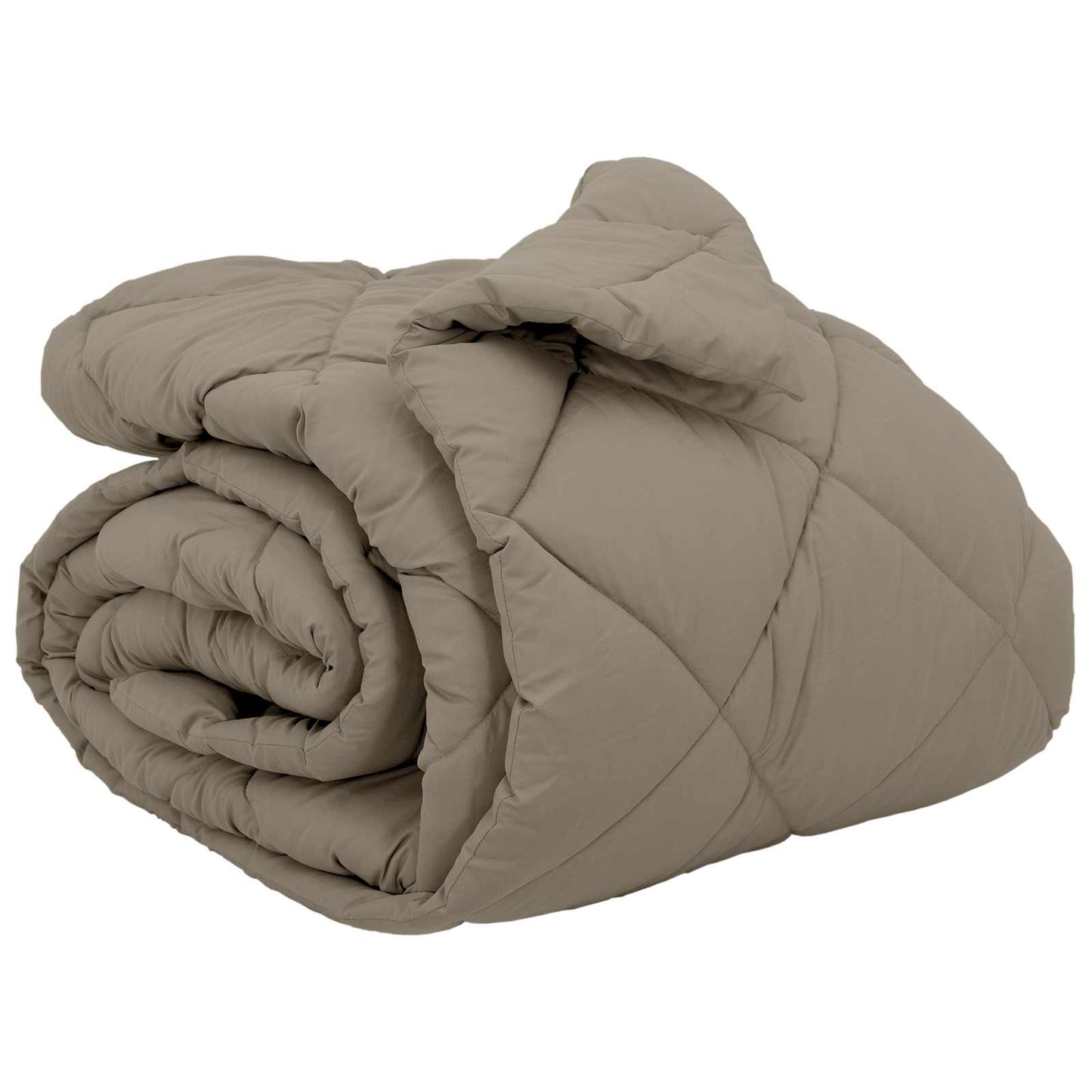 Winterbettdecke 240 x 260 cm 450 g/m² Hellgrau
