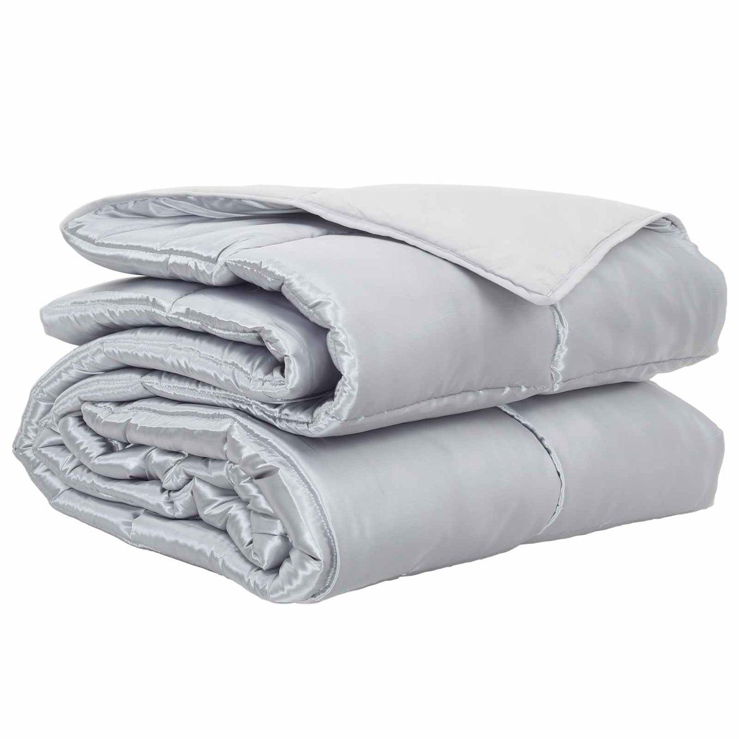 Ganzjahresbettdecke 155 x 220 cm 300 g/m² Silber