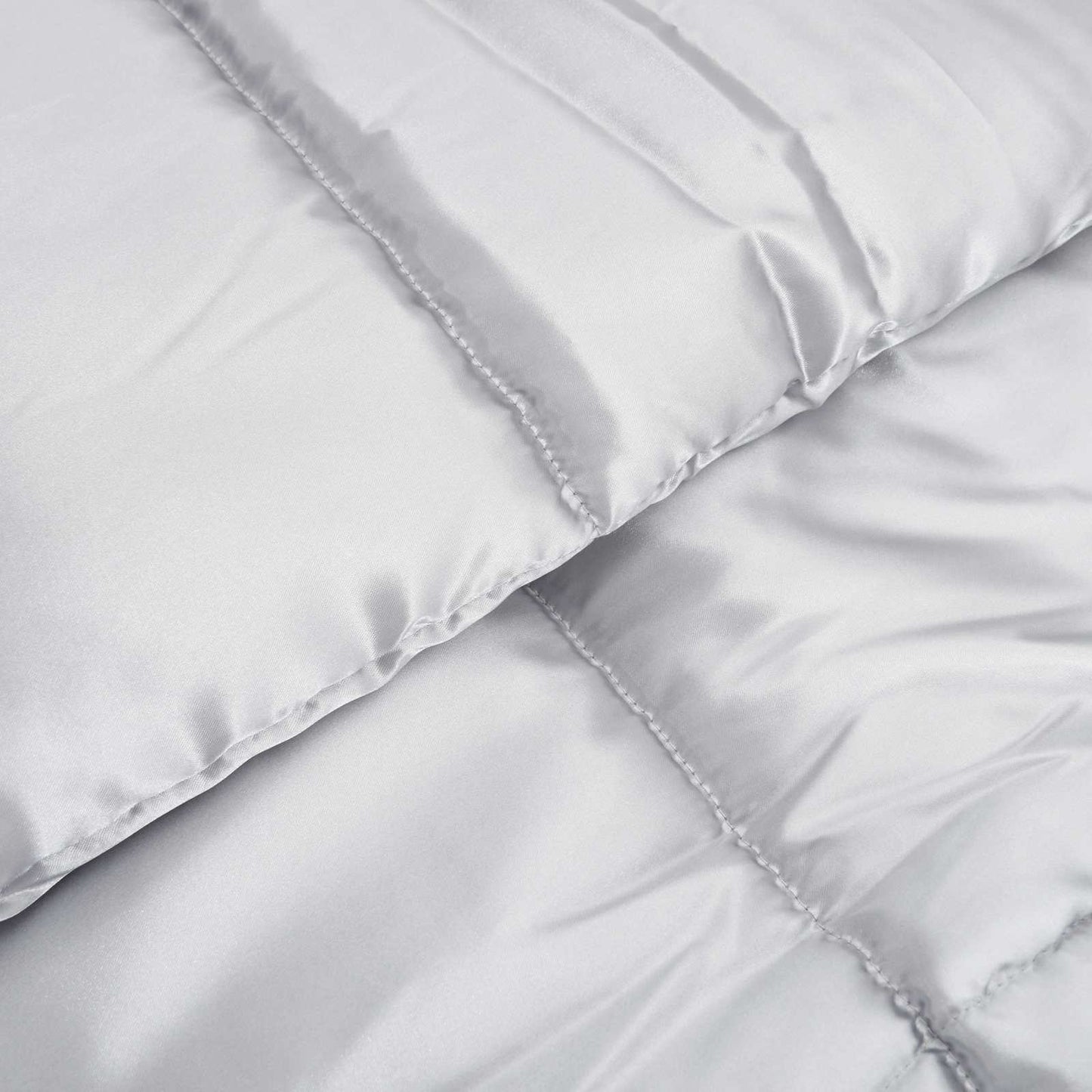 Winterbettdecke 135 x 200 cm 450 g/m² Silber