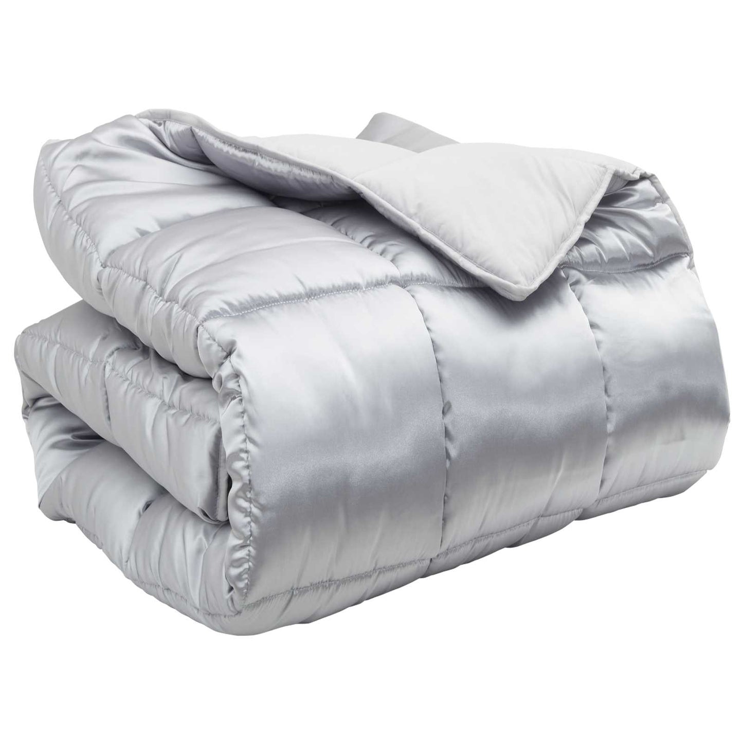 Winterbettdecke 135 x 200 cm 450 g/m² Silber