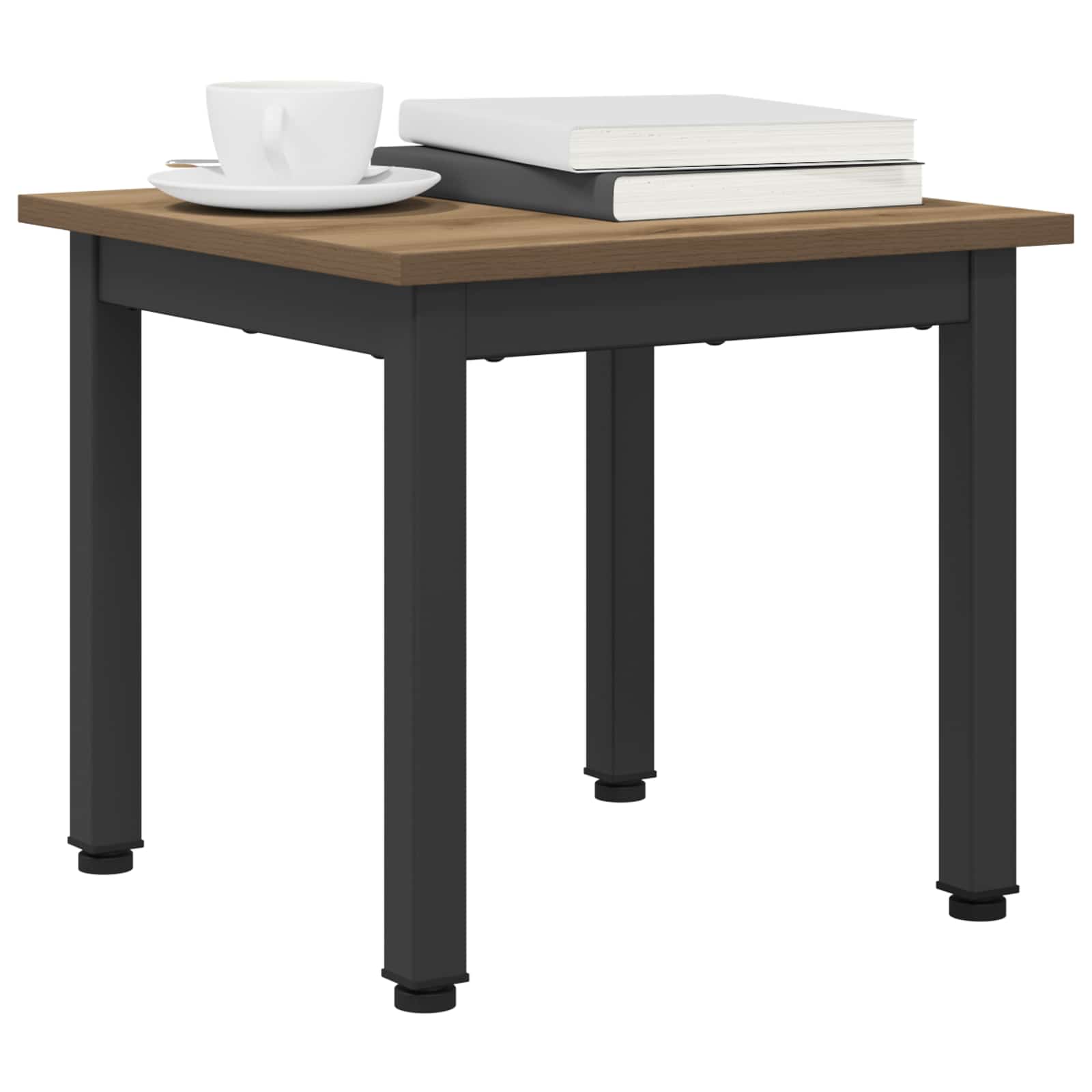 Couchtisch Kunsthandwerk Eiche 40 x 40 x 36 cm Holzwerkstoff
