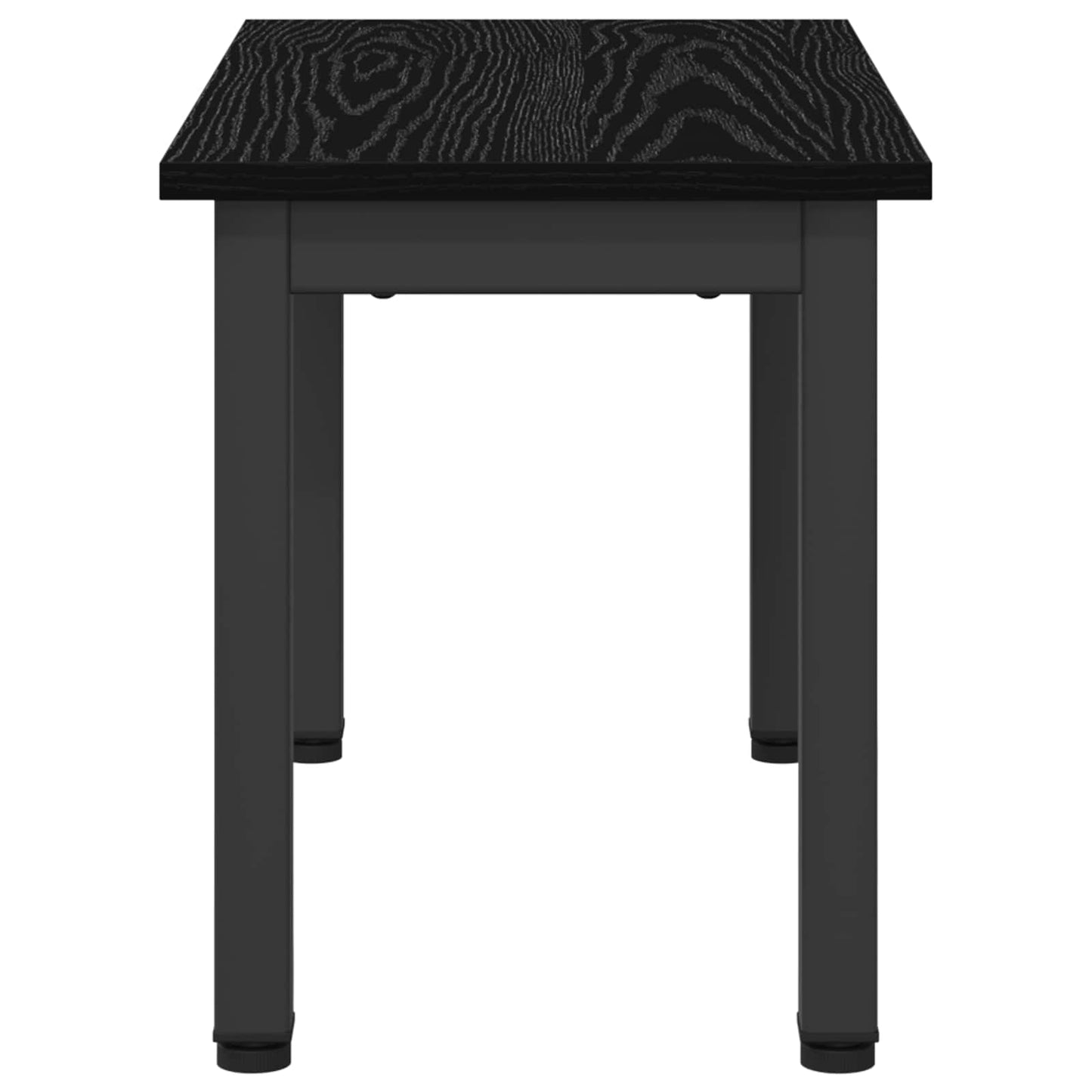 Couchtisch Schwarz Eichen-Optik 60 x 30 x 36 cm Holzwerkstoff