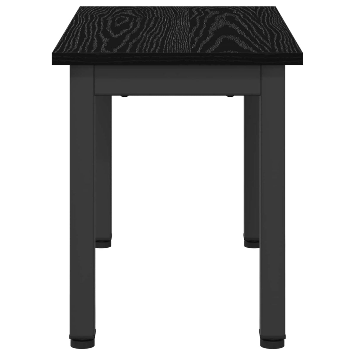 Couchtisch Schwarz Eichen-Optik 60 x 30 x 36 cm Holzwerkstoff