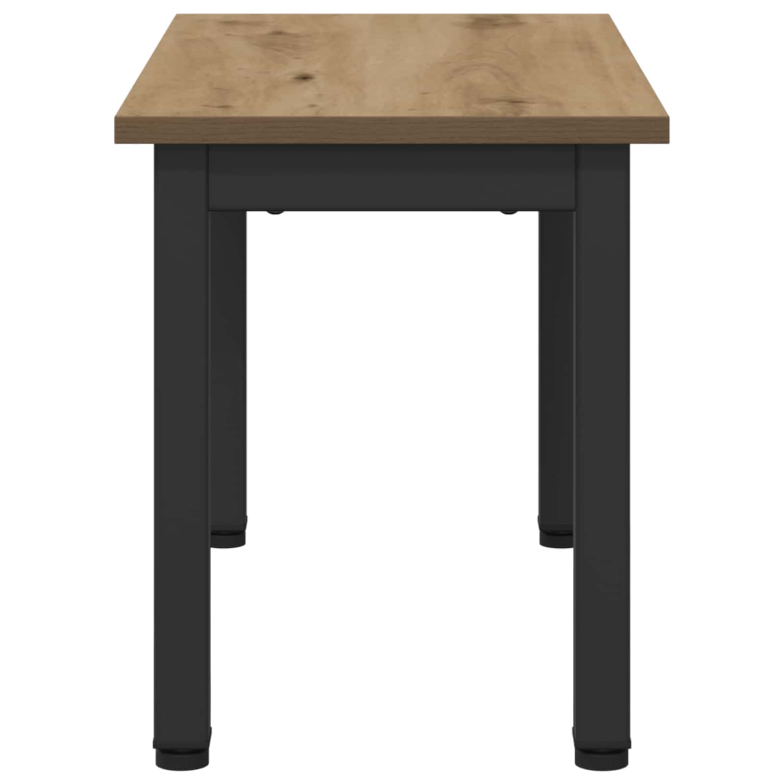Couchtisch Kunsthandwerk Eiche 60 x 30 x 36 cm Holzwerkstoff