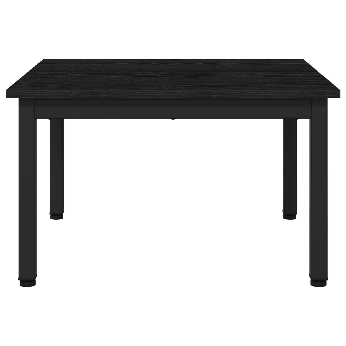 Couchtisch Schwarz Eichen-Optik 60 x 60 x 36 cm Holzwerkstoff