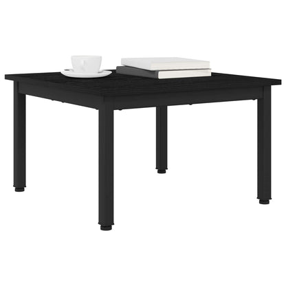 Couchtisch Schwarz Eichen-Optik 60 x 60 x 36 cm Holzwerkstoff