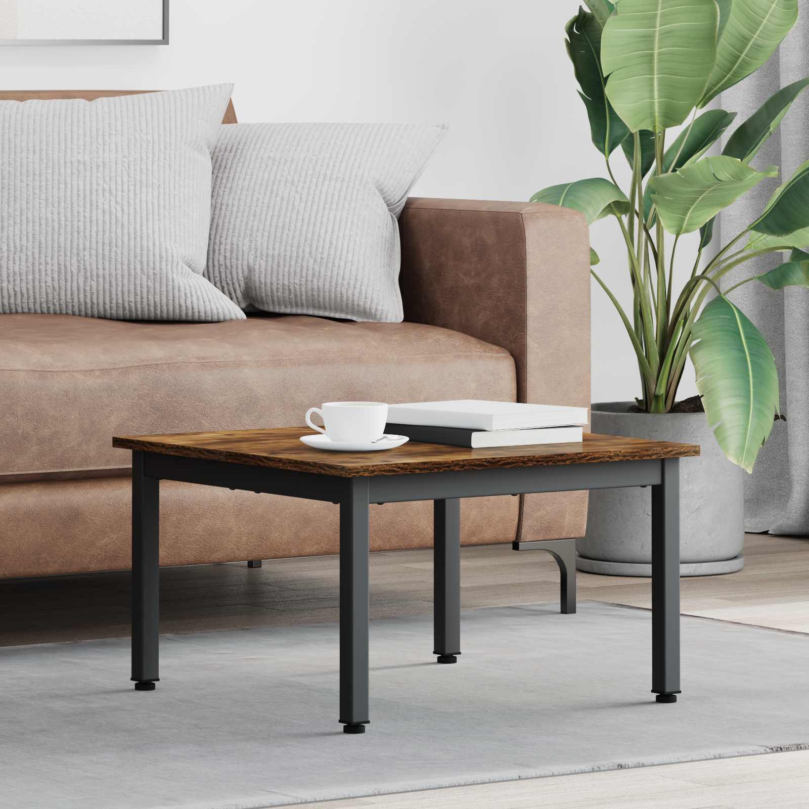 Couchtisch Raucharbe 60 x 60 x 36 cm Holzwerkstoff