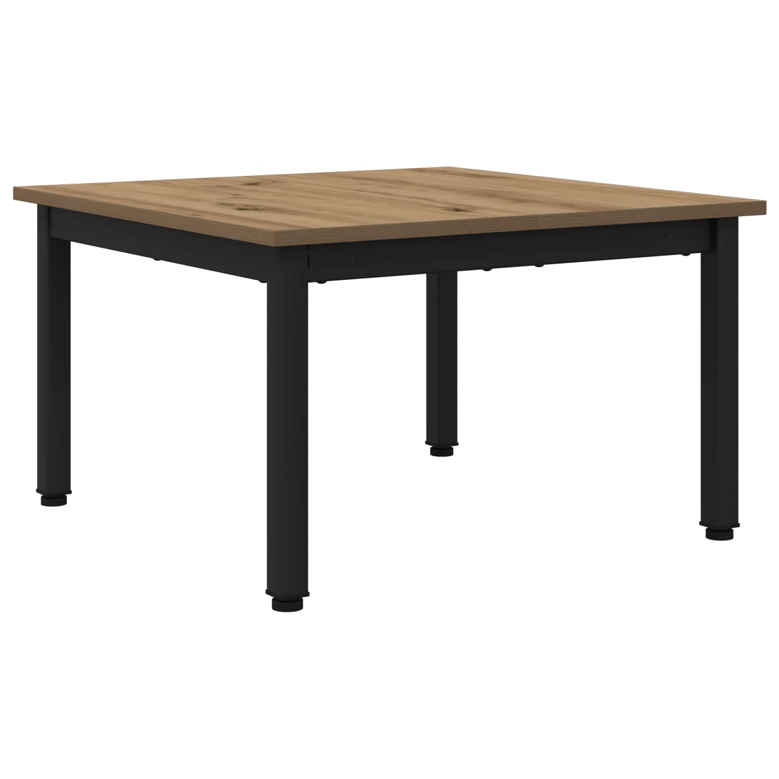 Couchtisch Kunsthandwerk Eiche 60 x 60 x 36 cm Holzwerkstoff