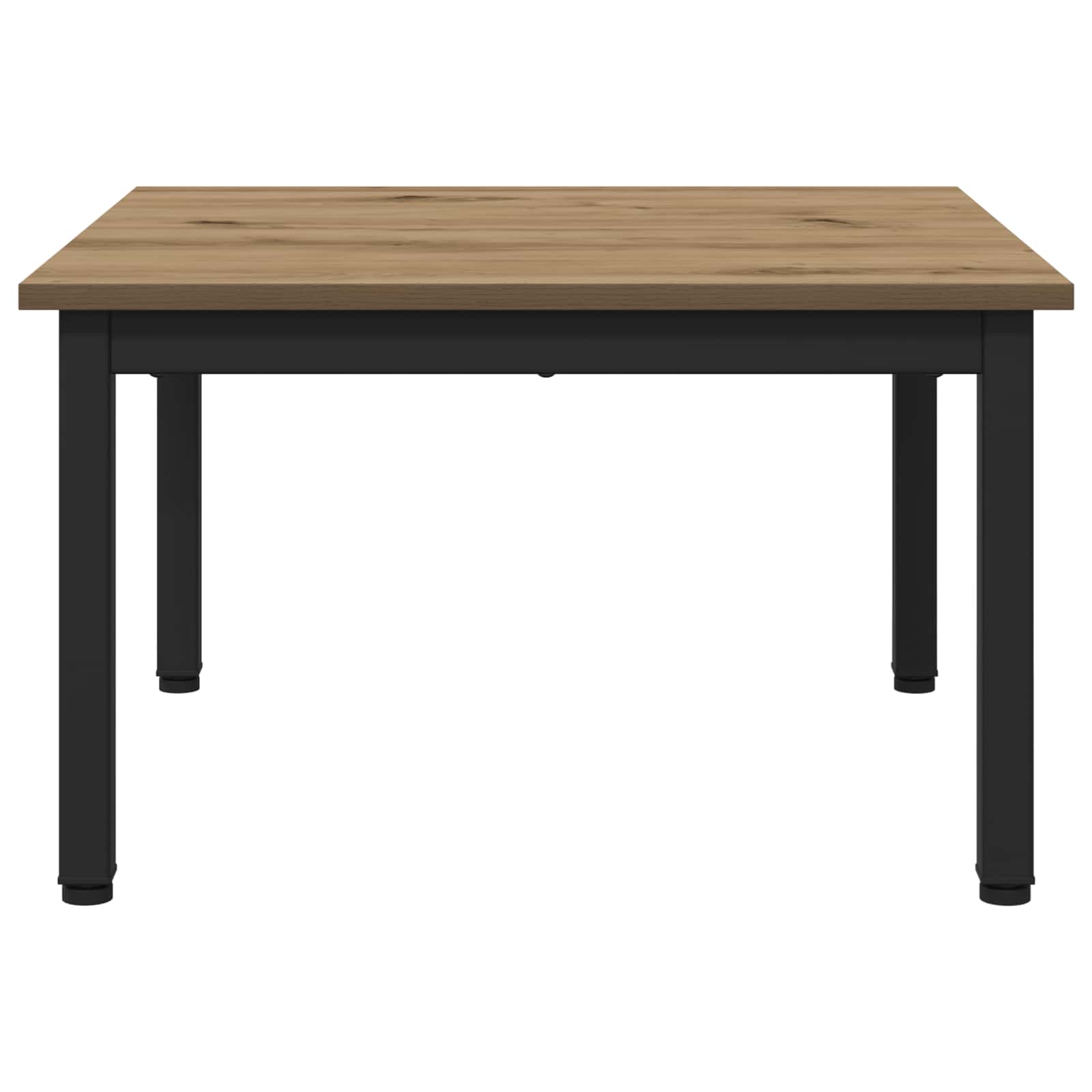 Couchtisch Kunsthandwerk Eiche 60 x 60 x 36 cm Holzwerkstoff