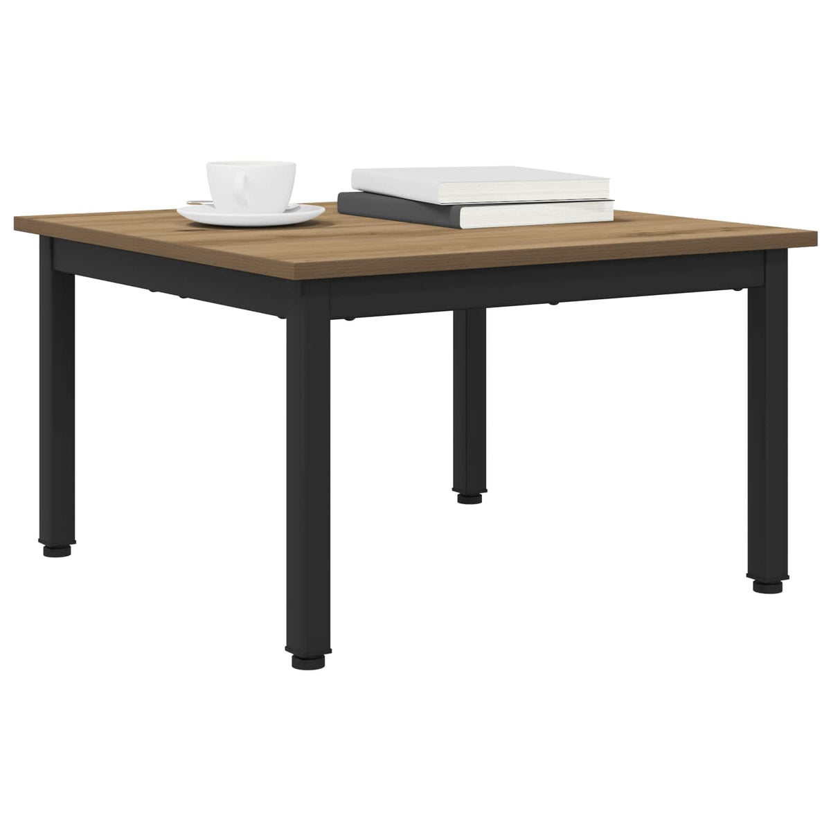 Couchtisch Kunsthandwerk Eiche 60 x 60 x 36 cm Holzwerkstoff