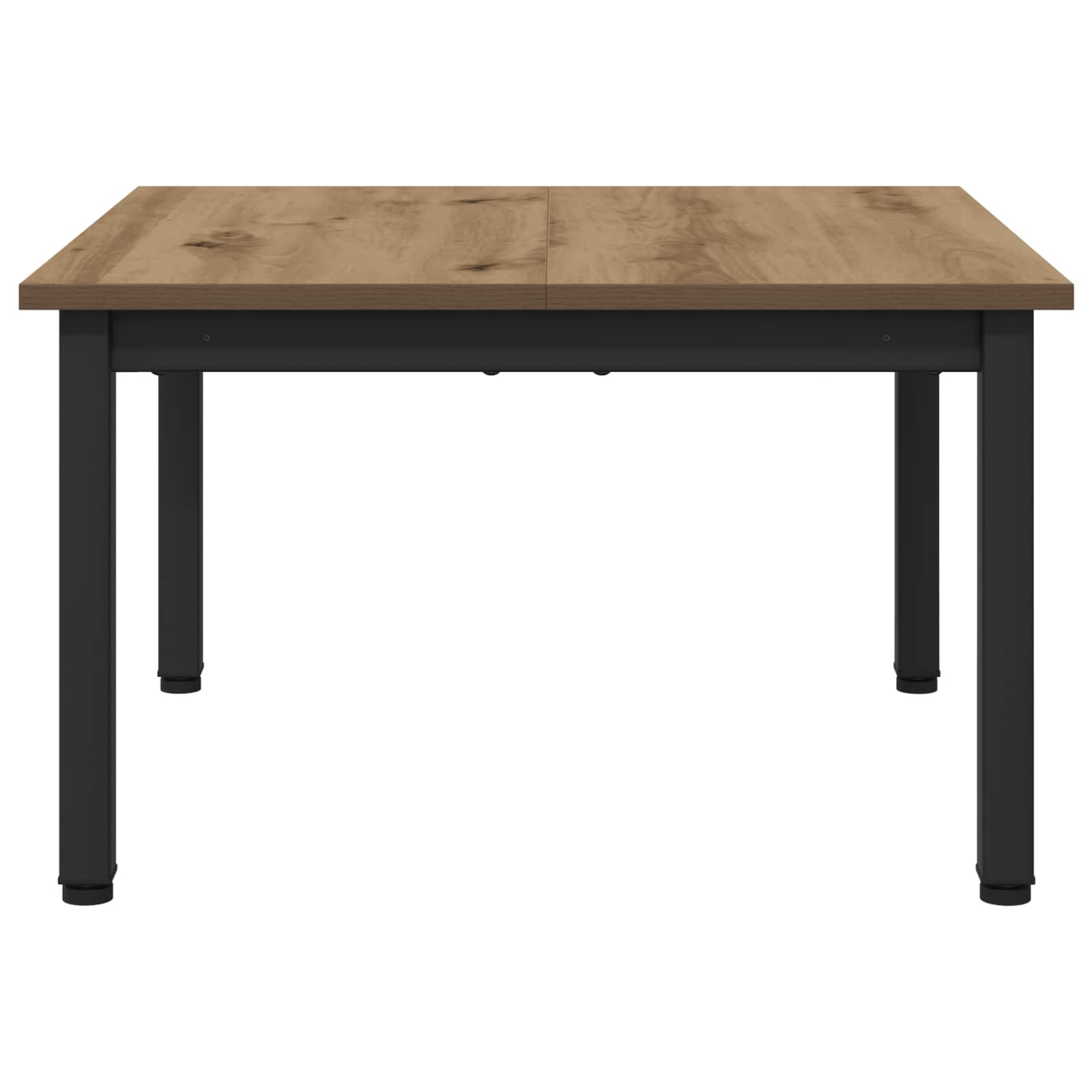 Couchtisch Kunsthandwerk Eiche 60 x 60 x 36 cm Holzwerkstoff
