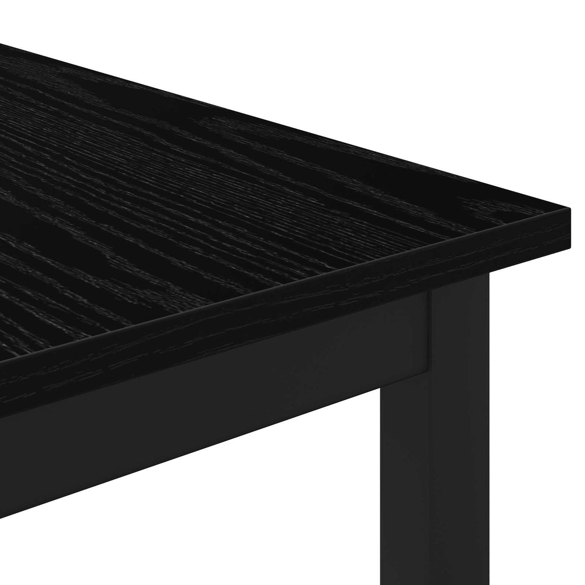 Couchtisch Schwarz Eichen-Optik 60 x 50 x 36 cm Holzwerkstoff