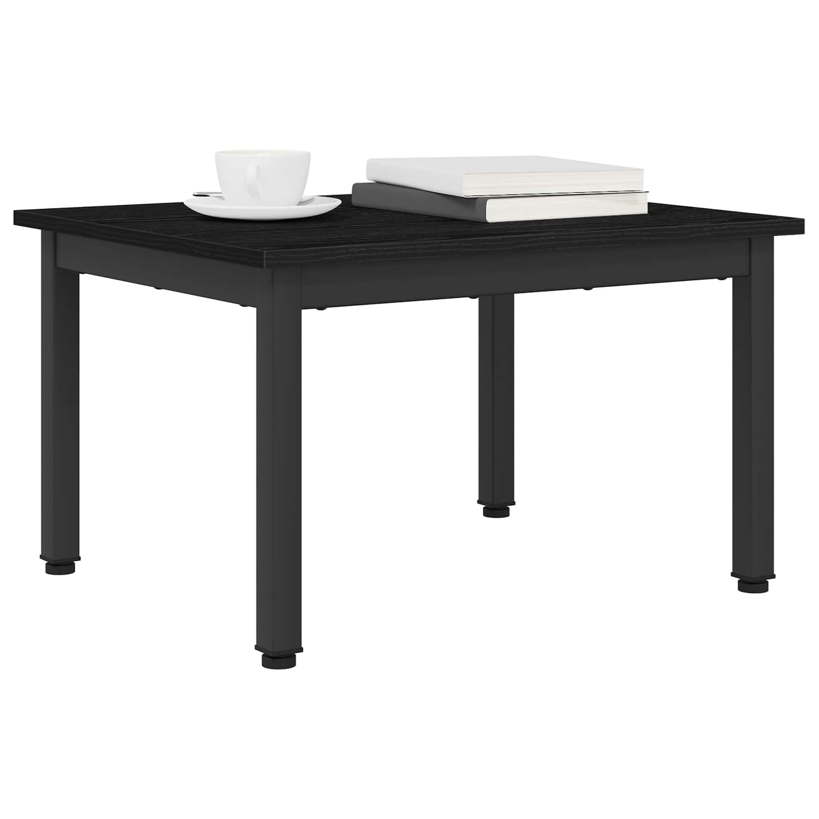 Couchtisch Schwarz Eichen-Optik 60 x 50 x 36 cm Holzwerkstoff