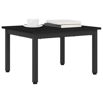 Couchtisch Schwarz Eichen-Optik 60 x 50 x 36 cm Holzwerkstoff