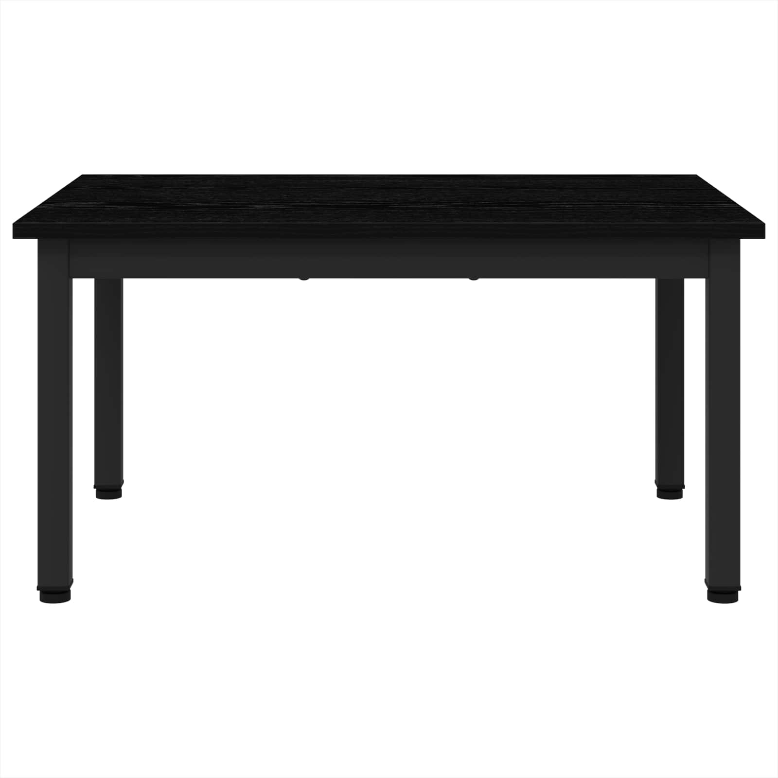 Couchtisch Schwarz Eichen-Optik 70 x 50 x 36 cm Holzwerkstoff