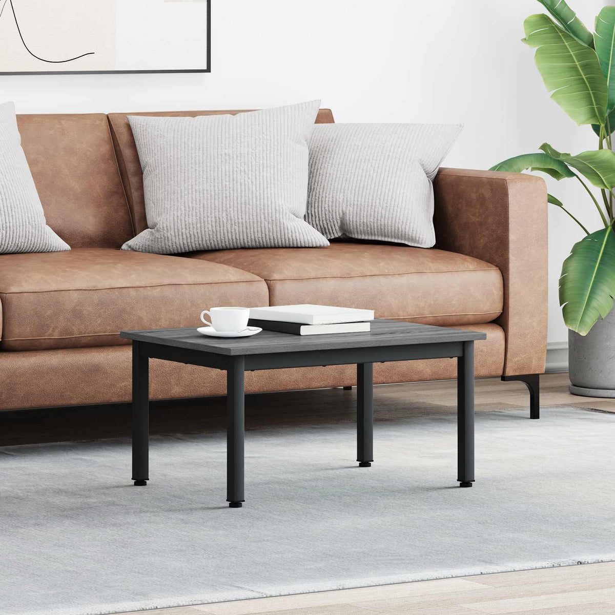 Couchtisch Graues Sonoma 70 x 50 x 36 cm Holzwerkstoff