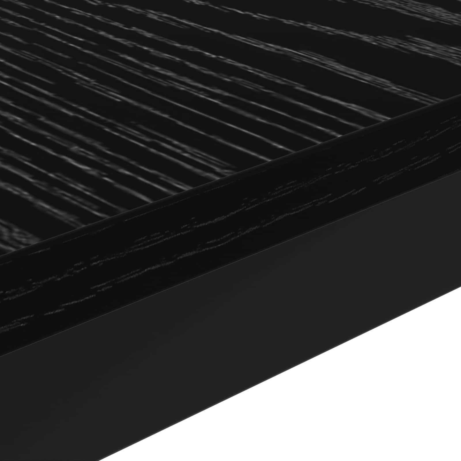 Couchtisch Schwarz Eichen-Optik 100 x 50 x 45 cm Holzwerkstoff