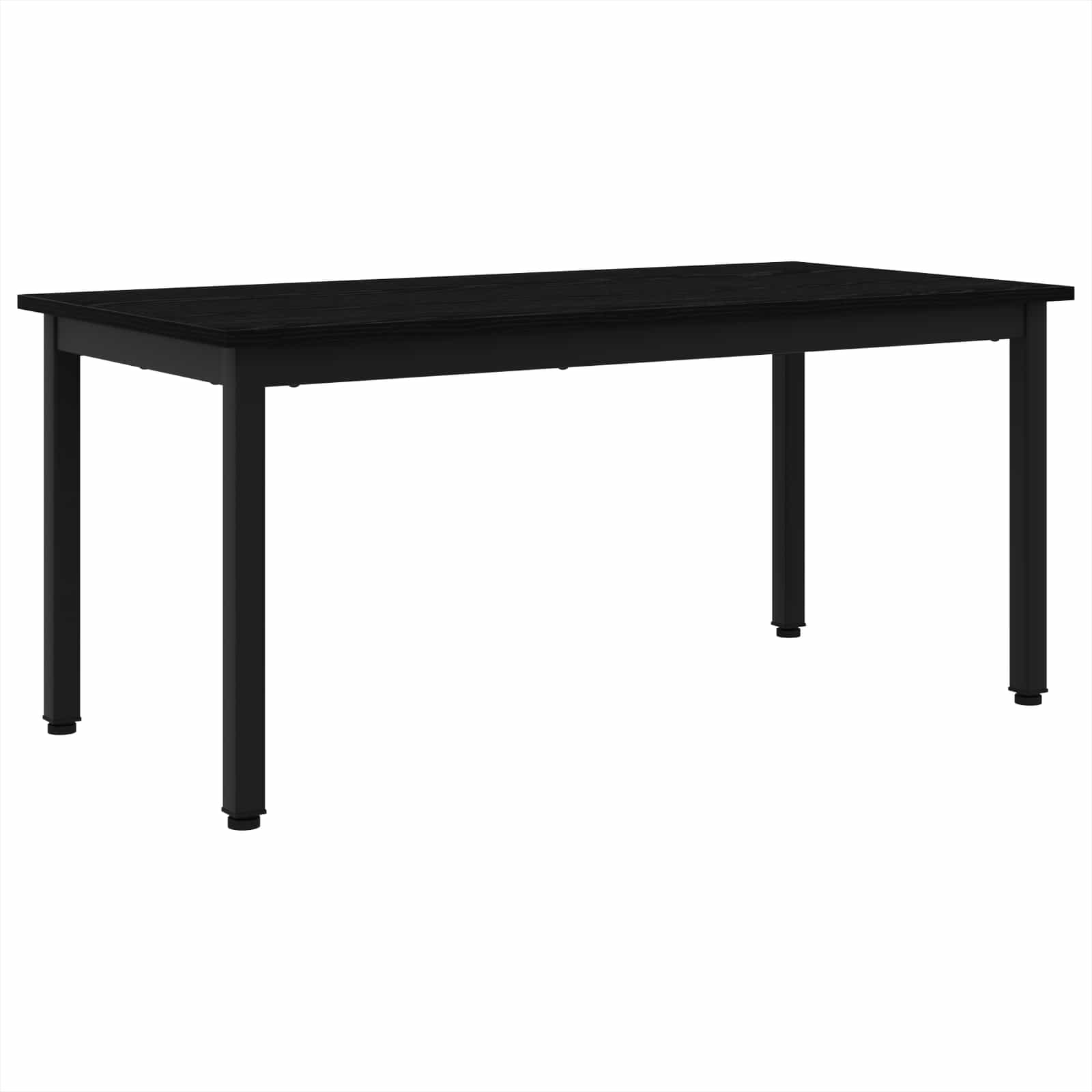 Couchtisch Schwarz Eichen-Optik 100 x 50 x 45 cm Holzwerkstoff