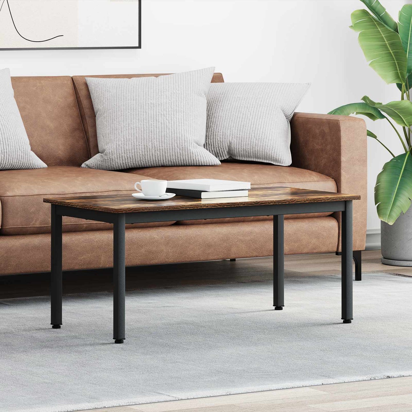 Couchtisch Raucharbe 100 x 50 x 45 cm Holzwerkstoff