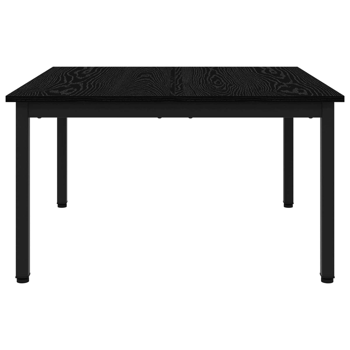 Couchtisch Schwarz Eichen-Optik 80 x 80 x 45 cm Holzwerkstoff