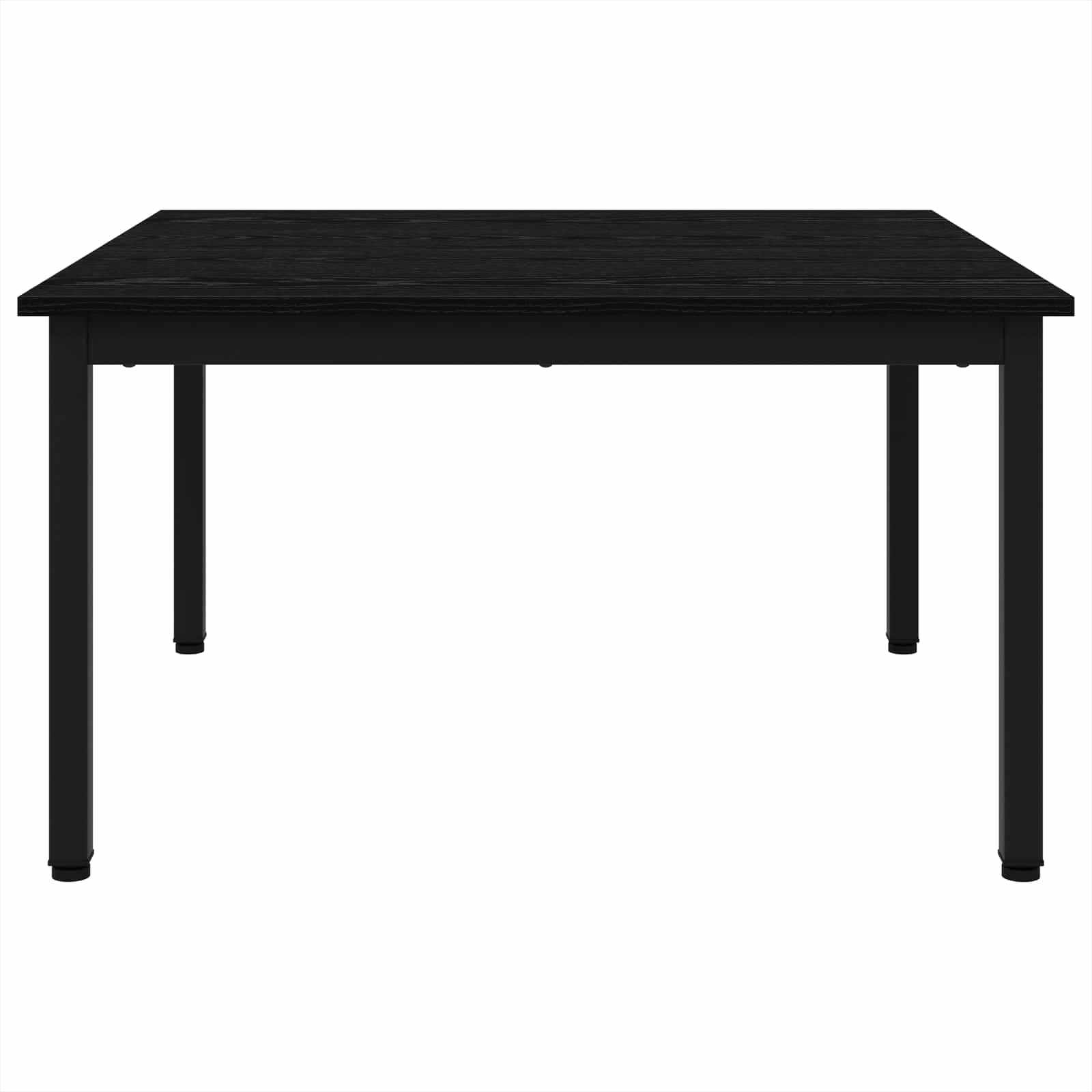 Couchtisch Schwarz Eichen-Optik 80 x 80 x 45 cm Holzwerkstoff