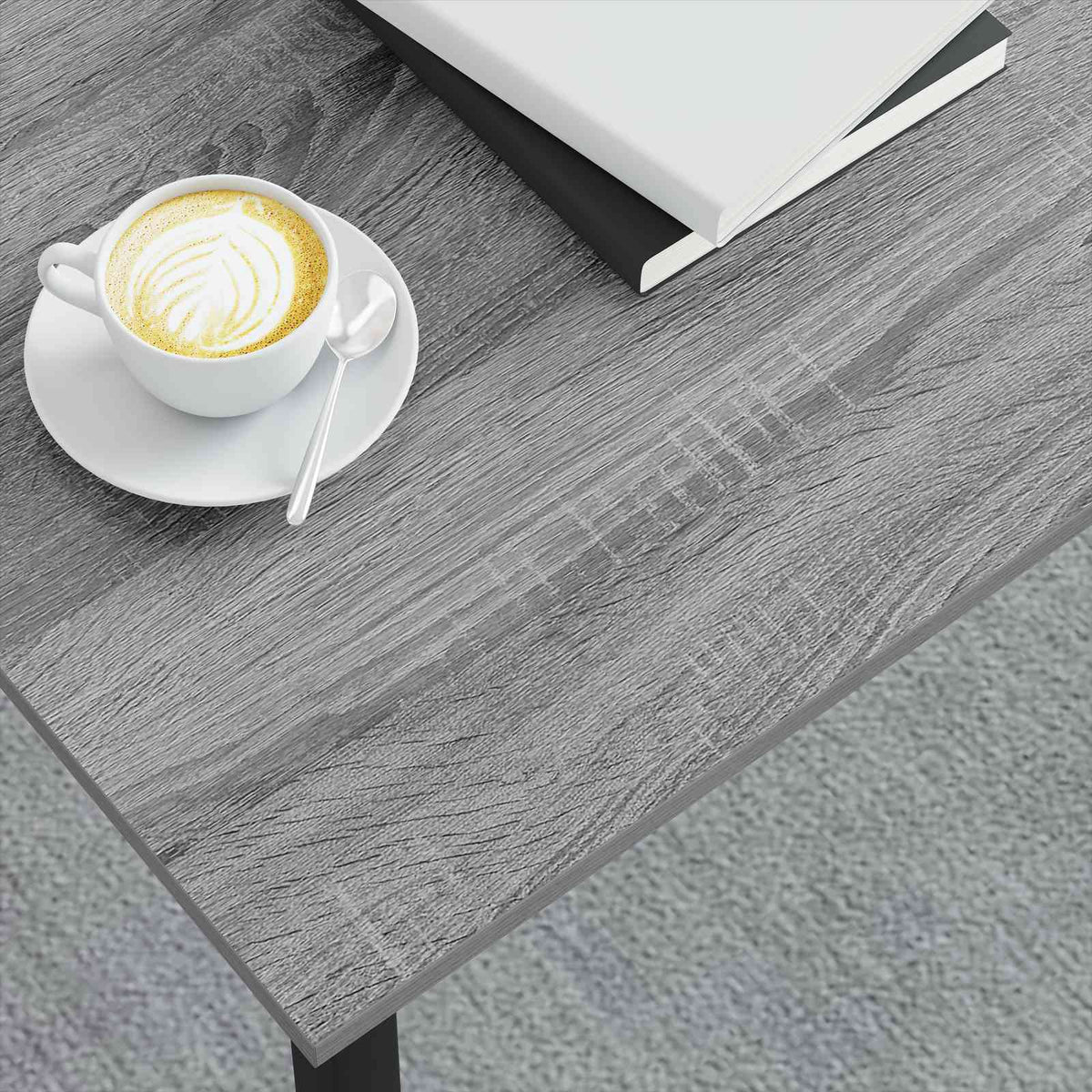 Couchtisch Graues Sonoma 80 x 80 x 45 cm Holzwerkstoff